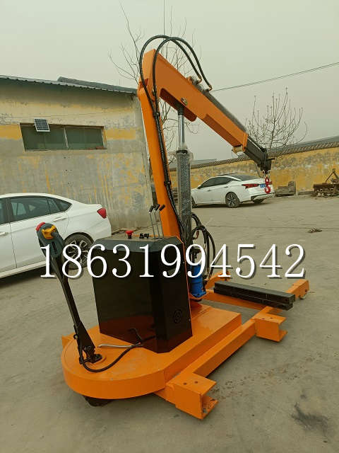 禹州市自卸车厢随车吊 自制轮式四不像起重机 四驱平板吊 5吨 贵盛